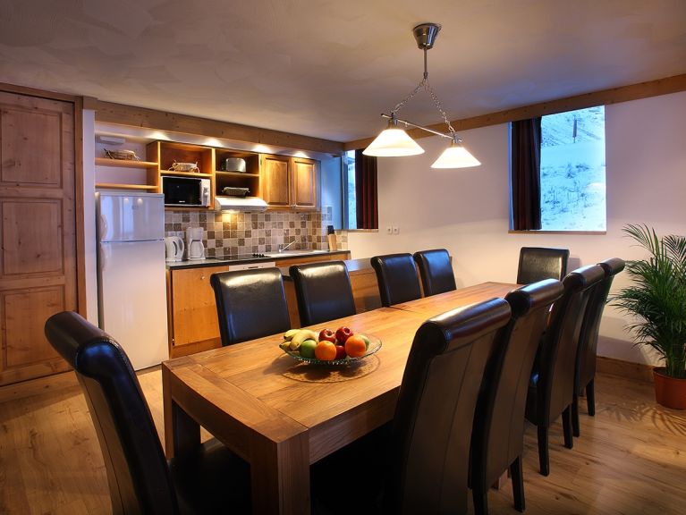 Chalet-apartment La Cime des Arcs with cabin