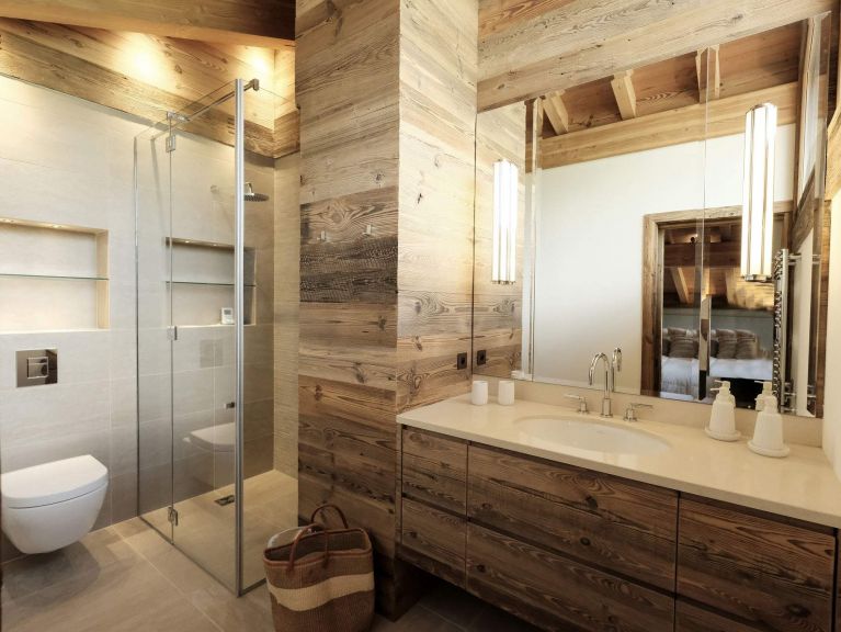 Chalet Caseblanche Luna with wood stove, sauna and whirlpool