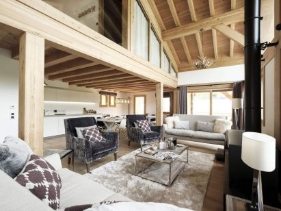 Chalet Caseblanche Luna with wood stove, sauna and whirlpool-2