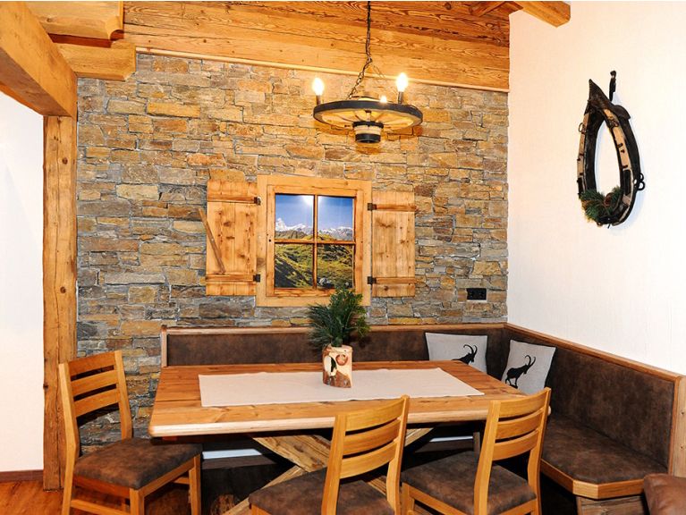Chalet-apartment Berghof with (private) infrared cabin