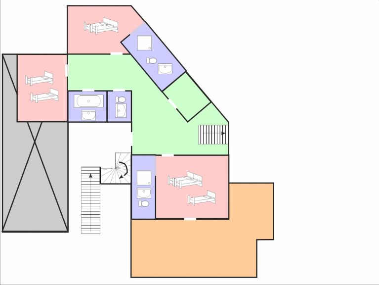 Chalet Balcon du Paradis + Piccola Pietra, with two sauna's and whirlpool