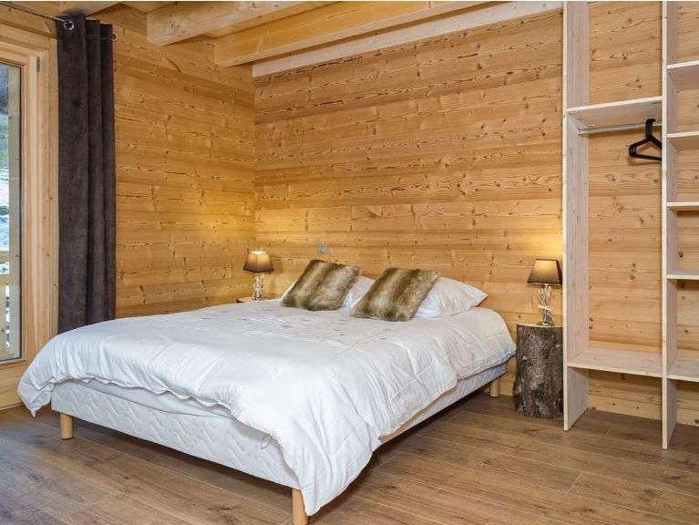 Chalet Bruno with outside whirlpool