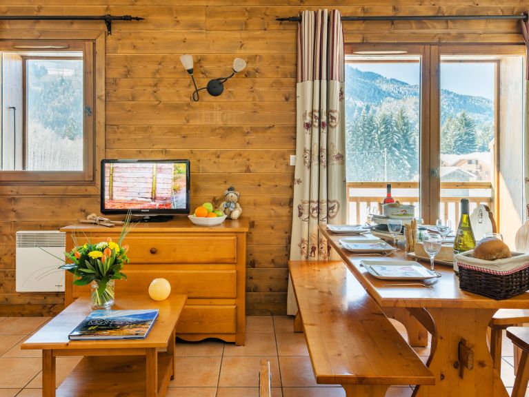 Chalet-apartment Résidence Les Fermes de Samoëns with sleeping corner