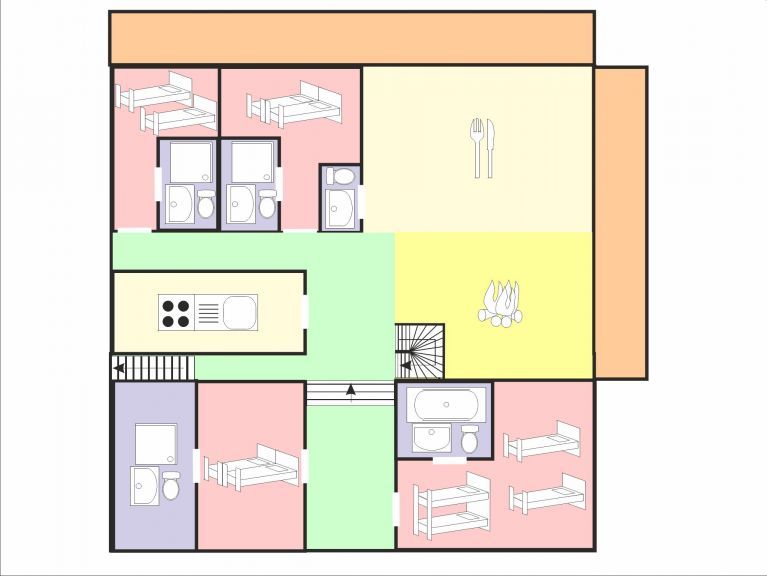 Chalet de Ferme Perle des Neiges