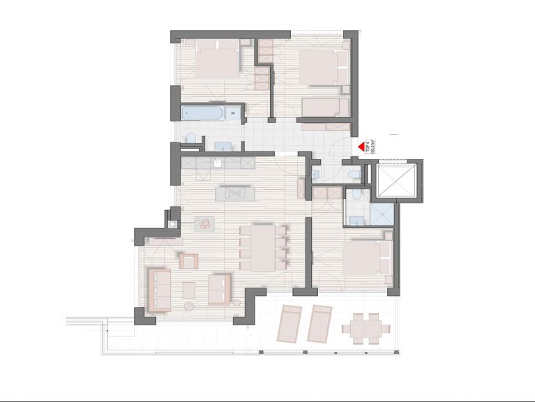 Chalet-apartment Wildkogelresorts Penthouse Type IIIb