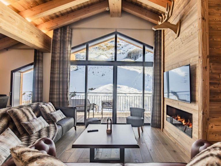 Chalet-apartment Lodge PureValley with private sauna