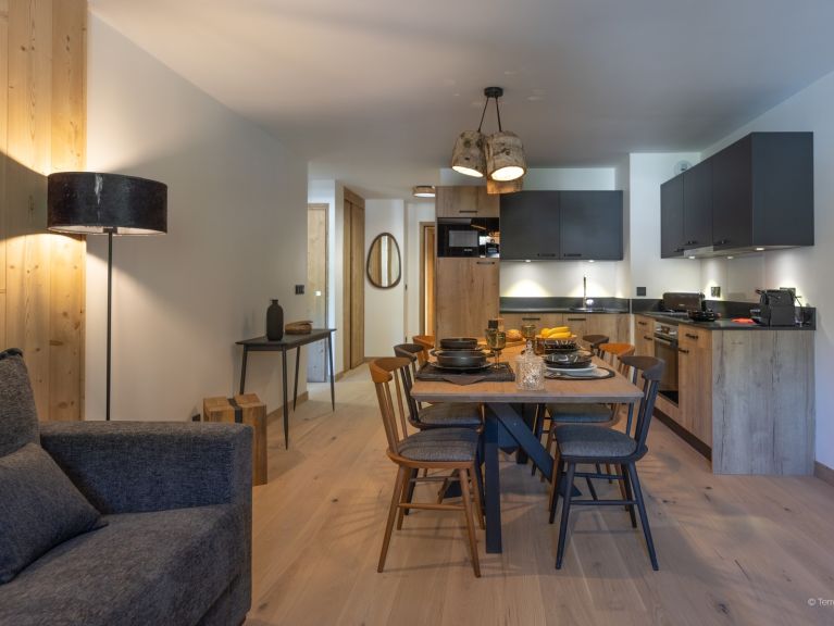 Chalet-apartment Le Cristal Lodge Mountain view