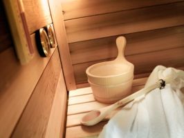 Chalet with sauna