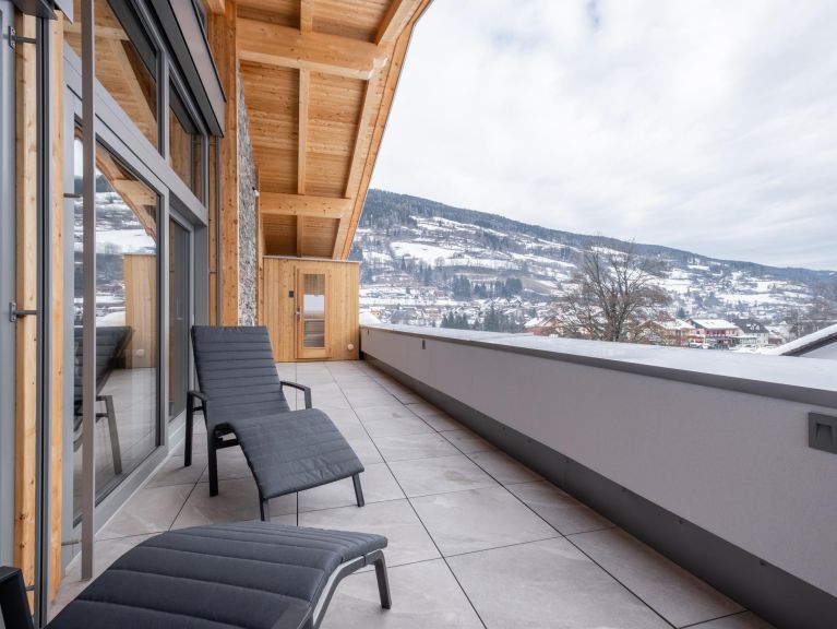 Apartment Am Kreischberg Penthouse with fireplace and private sauna