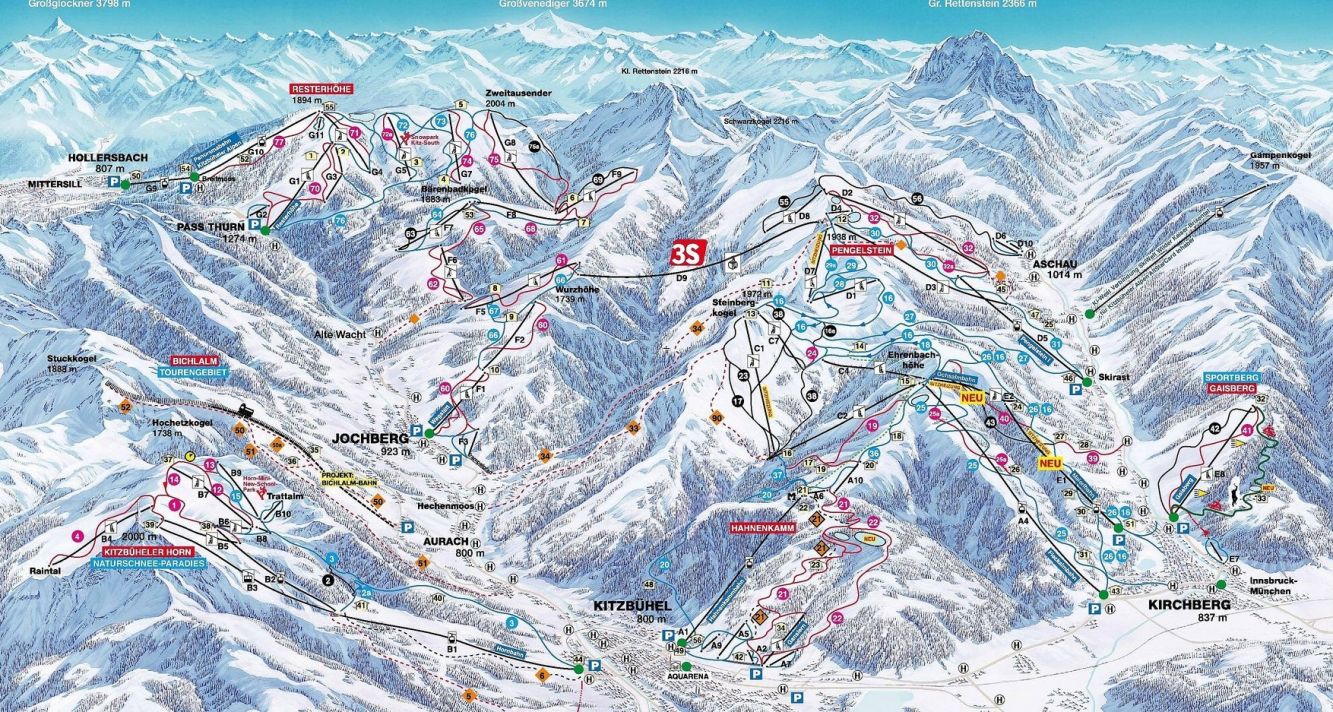 Chalets & apartments in KitzSki Kitzbühel / Kirchberg - Chaletonline.com Chalets & apartments in KitzSki Kitzbühel / Kirchberg - Chaletonline.com