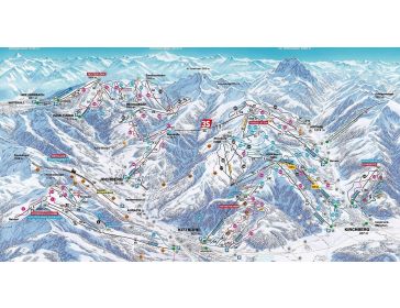 Piste map KitzSki Kitzbühel / Kirchberg