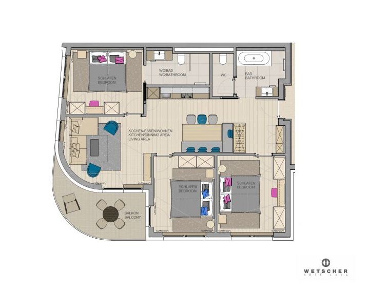 Apartment Postresidenz Ahorn