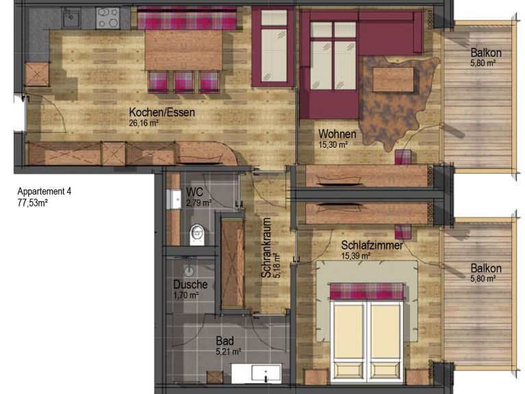 Chalet-apartment The Peak Mont Blanc