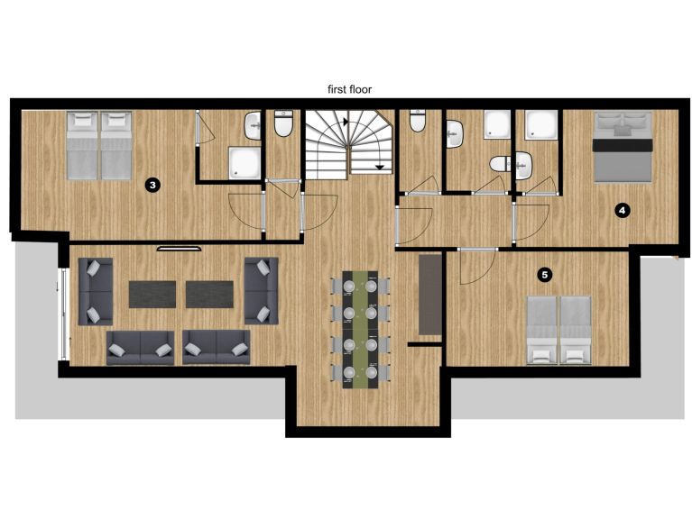 Chalet Alber catering included