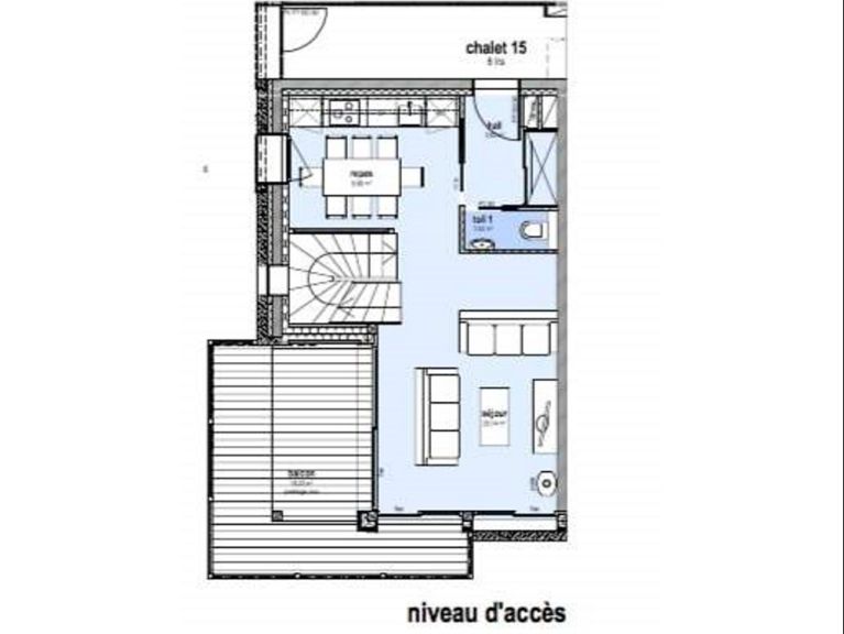 Chalet Caseblanche Pomme de pin with wood stove and sauna