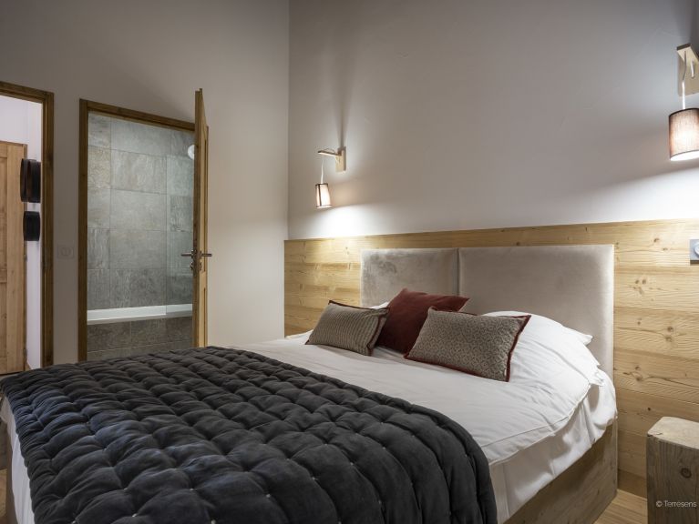 Chalet-apartment Le Diamant des neiges Mountain view
