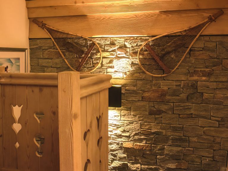 Chalet Le Hameau des Marmottes with family room and sauna