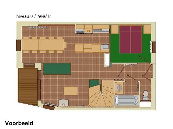 Chalet-apartment Les Balcons de Val Cenis Village with cabin