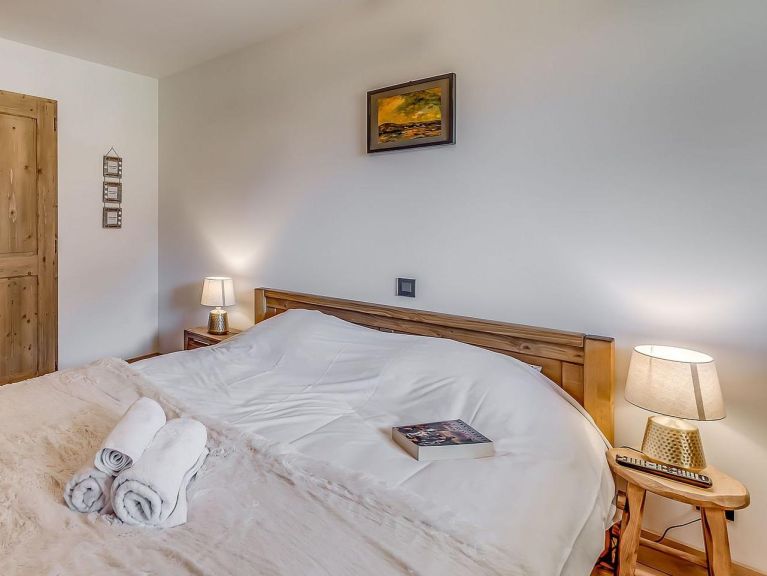 Apartment Résidence Les Nouveaux Alpages with private whirlpool
