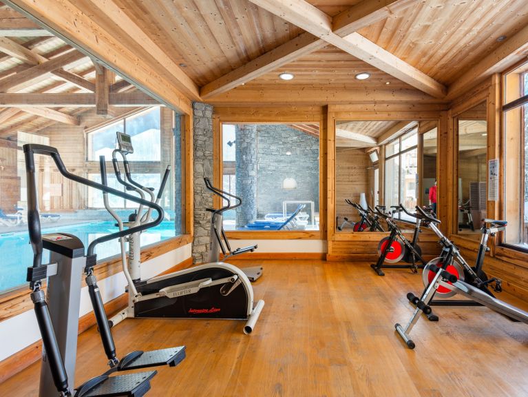 Chalet-apartment Le Hameau du Rocher Blanc with sleeping corner