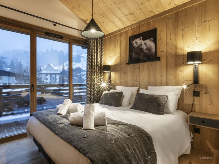 Chalet-apartment Le Flocon Blanc Mountain view