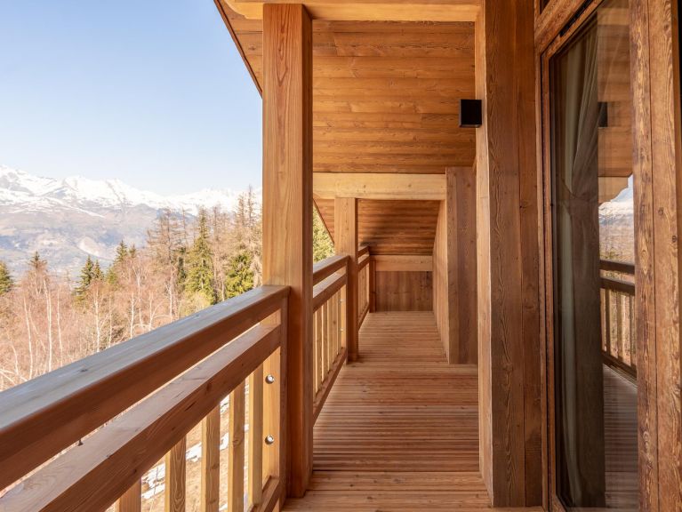 Chalet De Vallandry La Charrue with private wellness