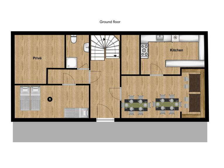 Chalet Alber catering included