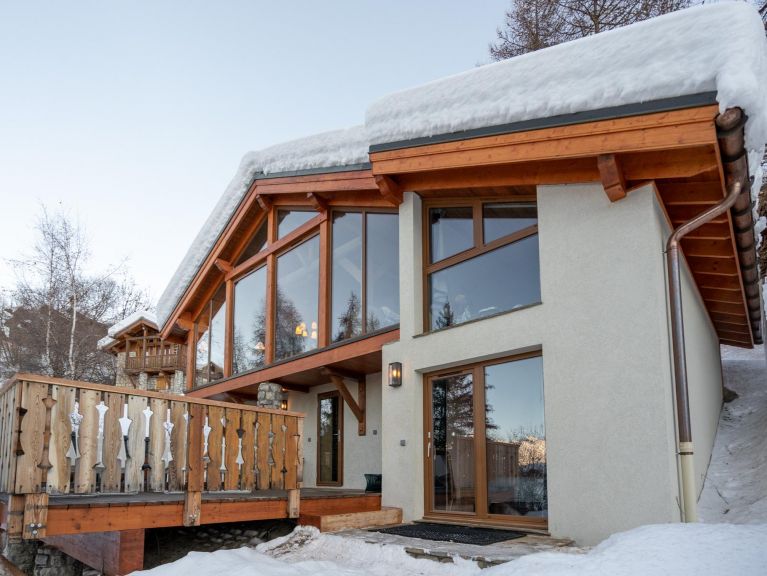 De Vallandry Le Vent en Poupe with outdoor sauna