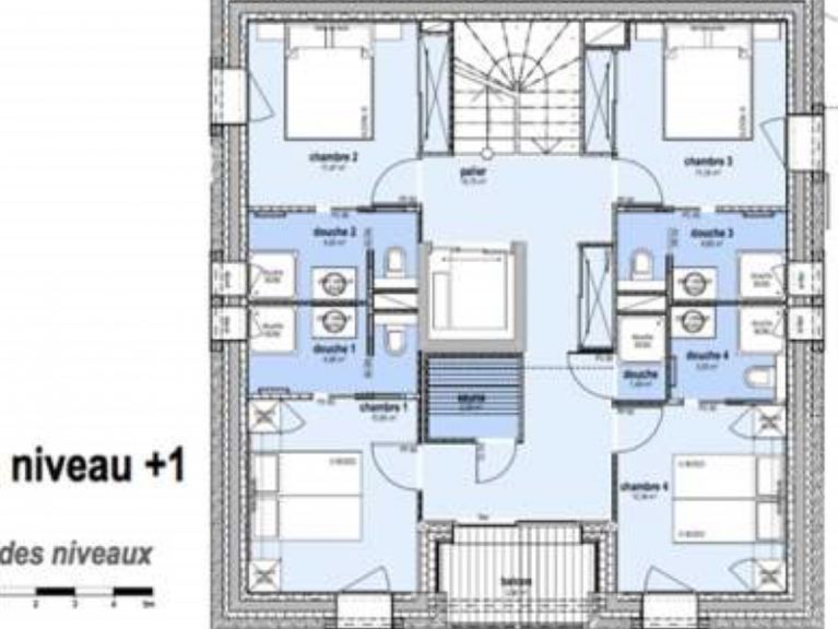 Chalet Caseblanche Allium with fire place, sauna and whirlpool