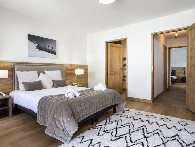 Chalet-apartment Le Diamant des neiges Mountain view