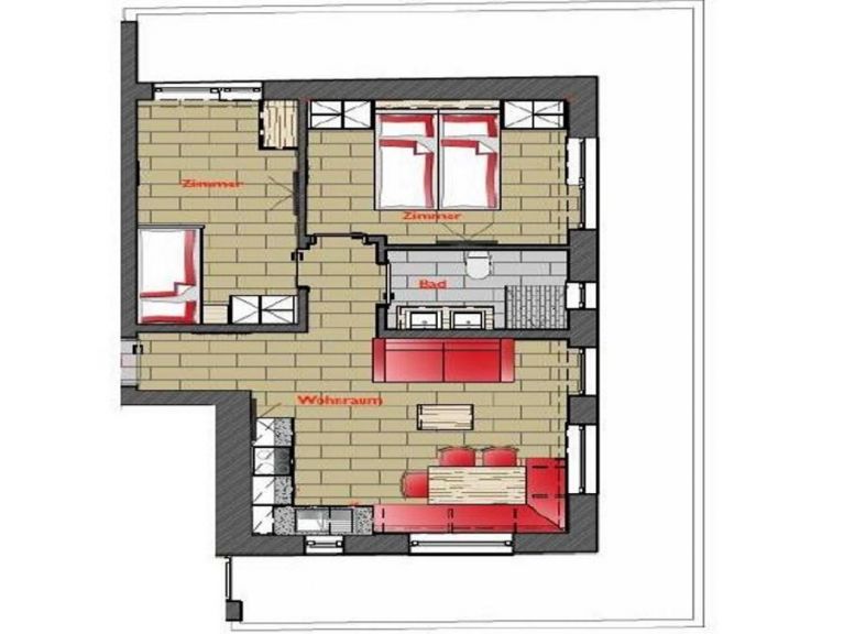 Chalet-apartment A Casa Juwel Top 3