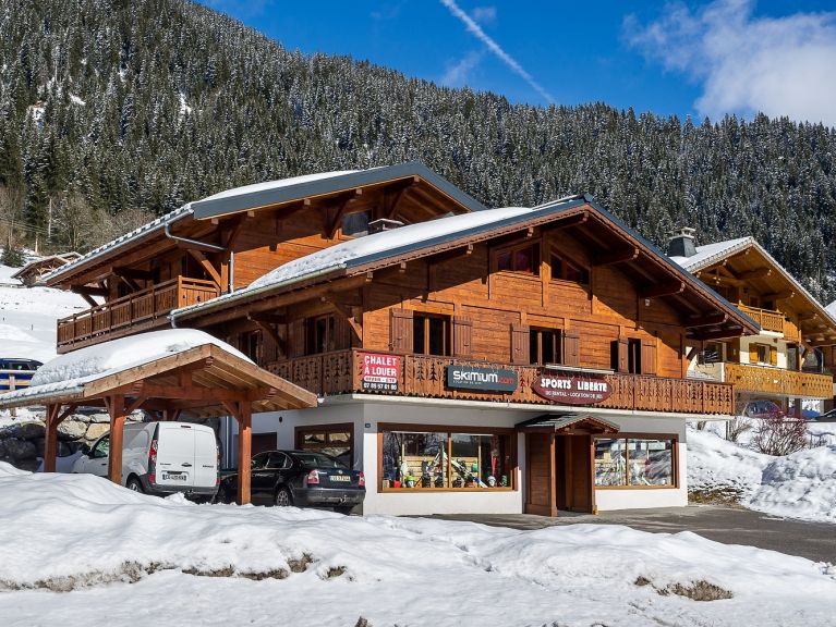 Chalet Bruno with outside whirlpool