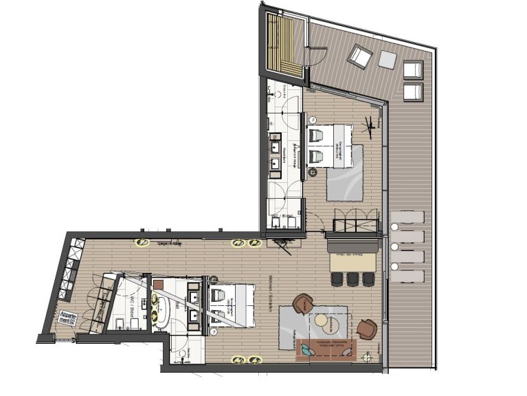 Chalet-apartment Mountain Lofts Granat