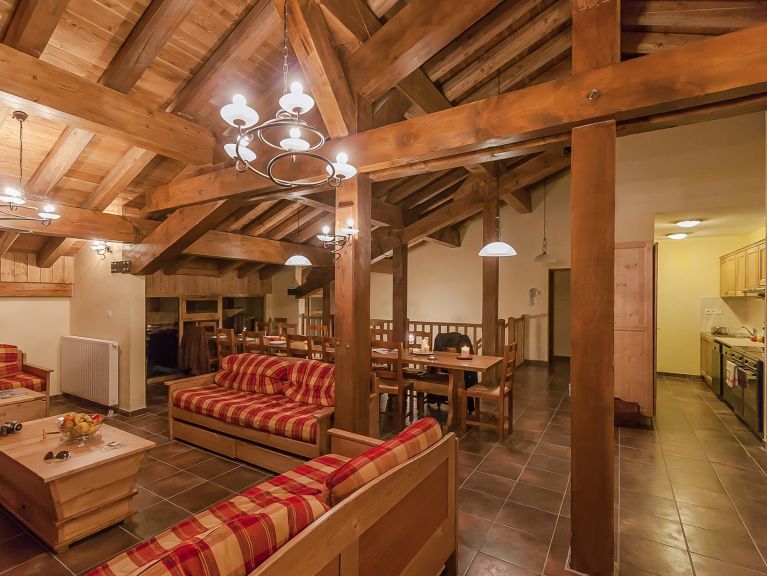 Chalet-apartment Les Balcons de La Rosière Prestige with sauna