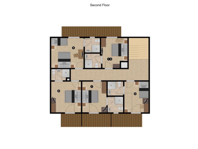 Chalet Nëidia catering included