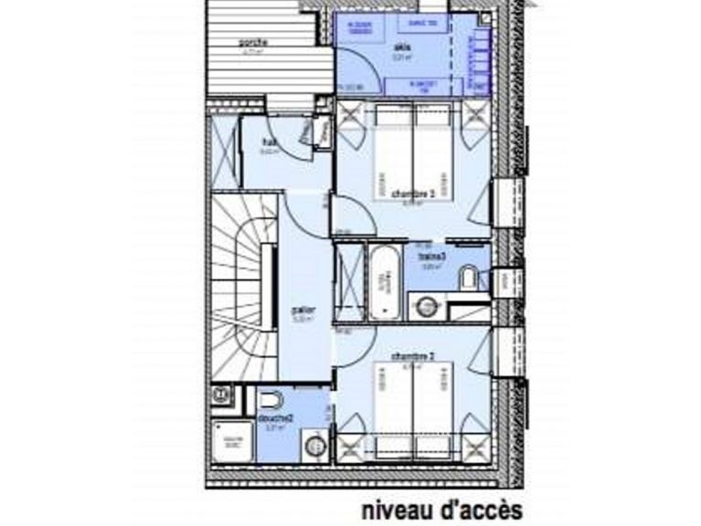 Chalet Caseblanche Myriel with fire place, sauna and whirlpool