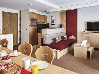 Apartment Les Chalets du Forum with cabin-2