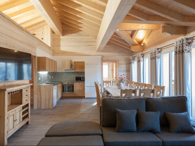 Chalet-apartment Emma with wood stove