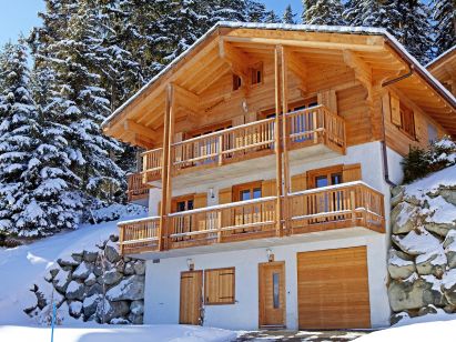 Chalet Collons 1850 with private sauna-0