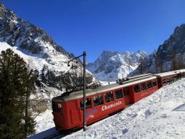 Ski region Vallee de Chamonix Mont-Blanc