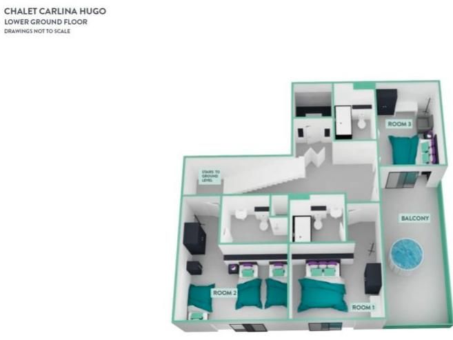 Chalet Carlina Hugo - with infrared sauna and hot tub - Sunday to Sunday
