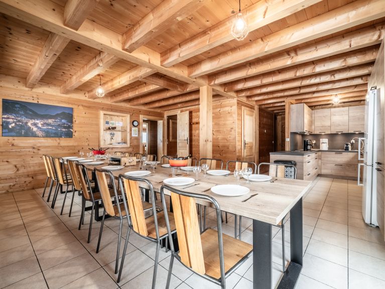 Chalet Bruno with outside whirlpool