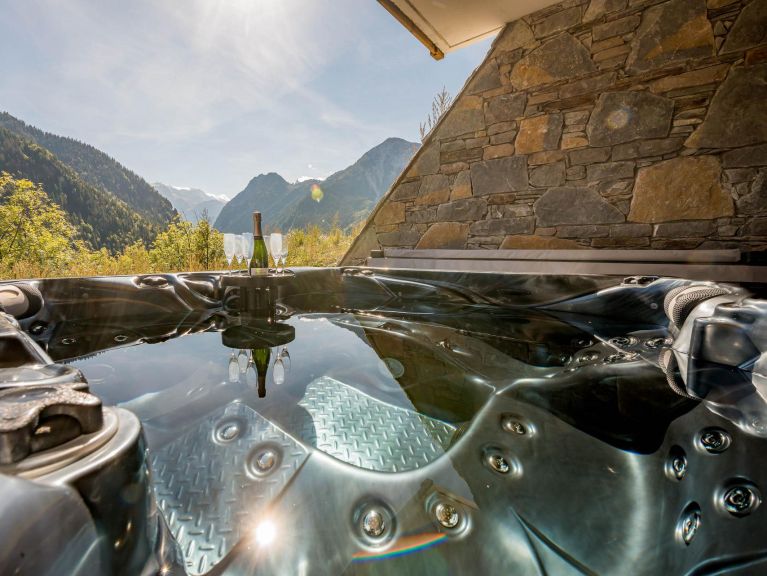 Apartment Résidence Les Nouveaux Alpages with private whirlpool