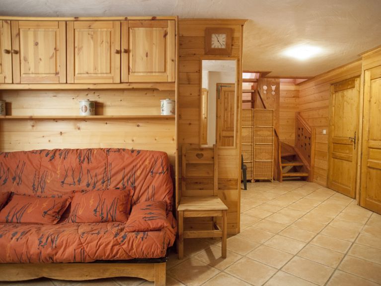 Chalet Le Hameau des Marmottes on the slope