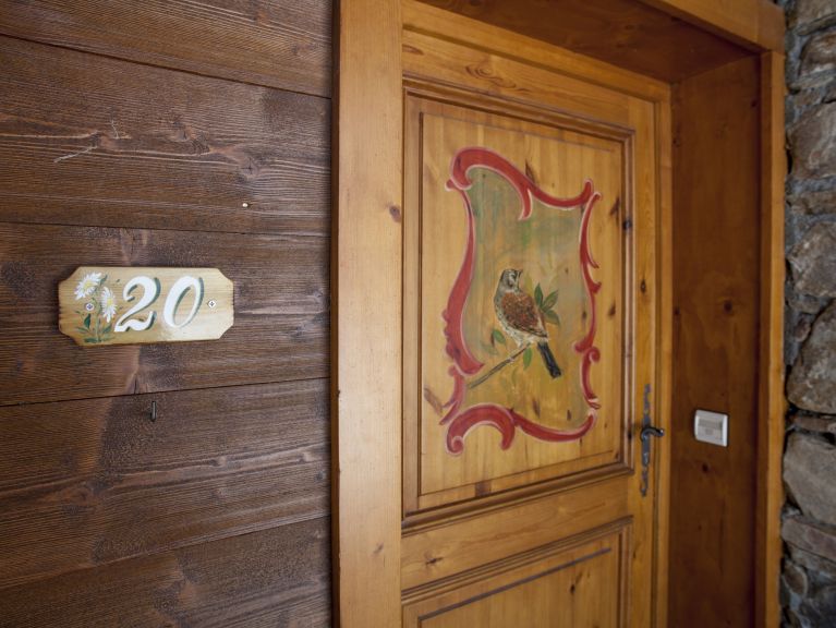 Chalet Le Hameau des Marmottes on the slope
