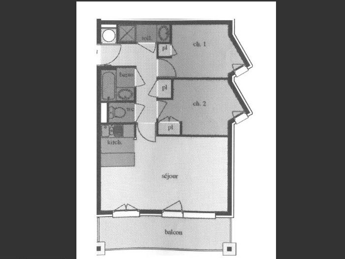 Apartment Les Côtes d'Or Argentière - 103
