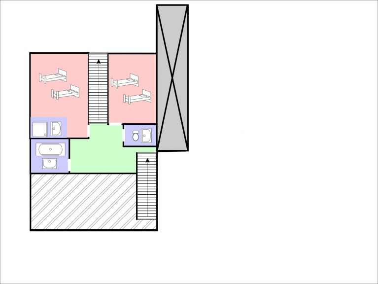 Chalet Balcon du Paradis + Piccola Pietra, with two sauna's and whirlpool