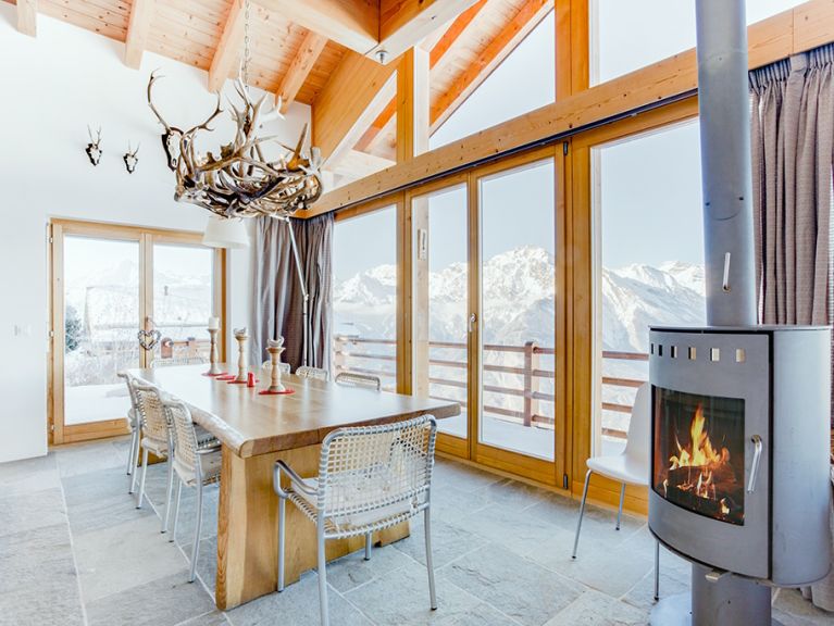 Chalet Claire Vue with private sauna