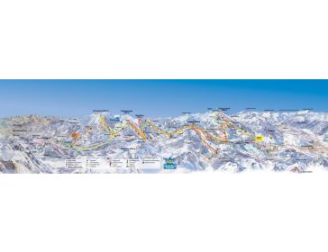 Piste map Ski Amadé - Hochkönig