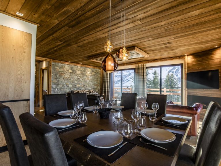 Chalet-apartment Lodge PureValley with private outdoor sauna